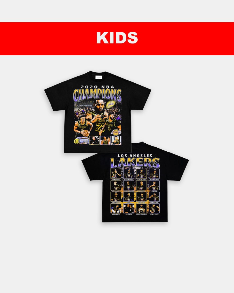 2020 NBA CHAMPIONS - KIDS TEE - [DS] - WINS™ GAME CHANGERS TEE - WINS LA