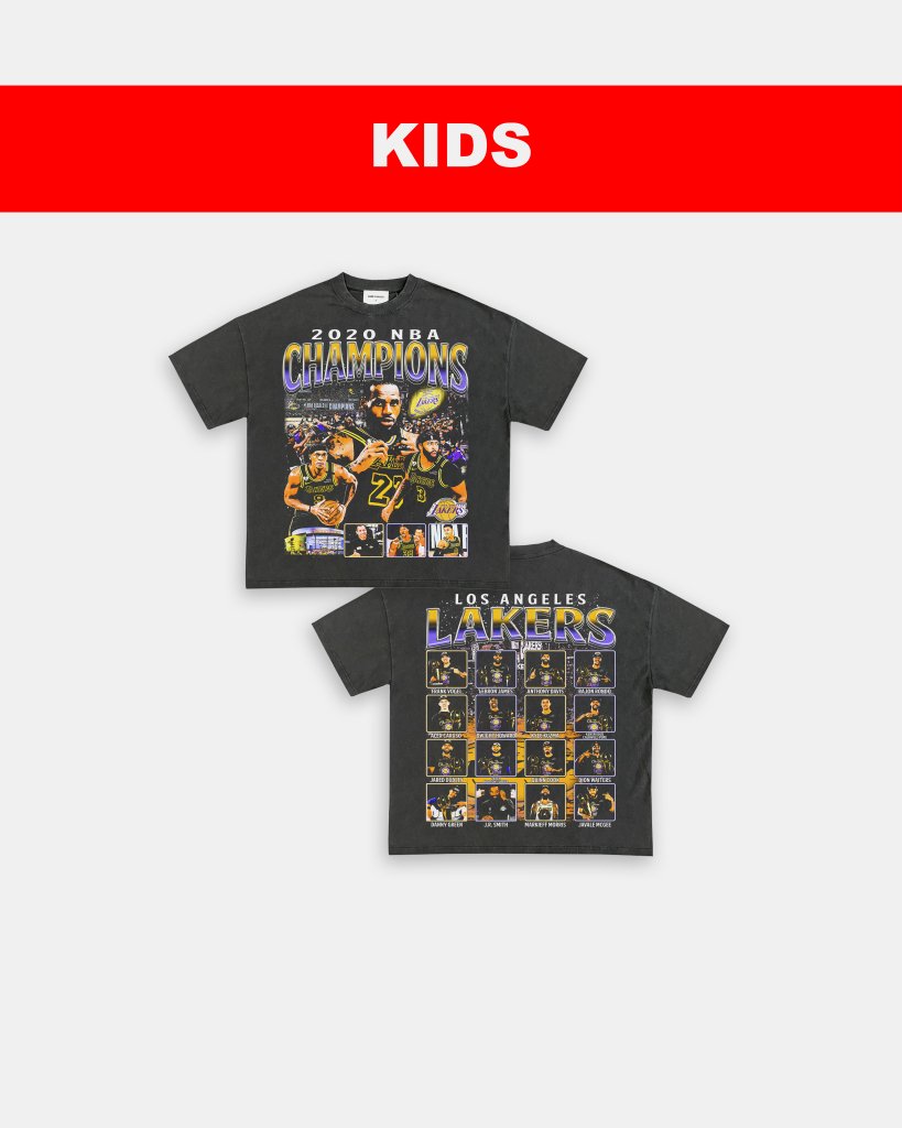 2020 NBA CHAMPIONS - KIDS TEE - [DS] - WINS™ GAME CHANGERS TEE - WINS LA