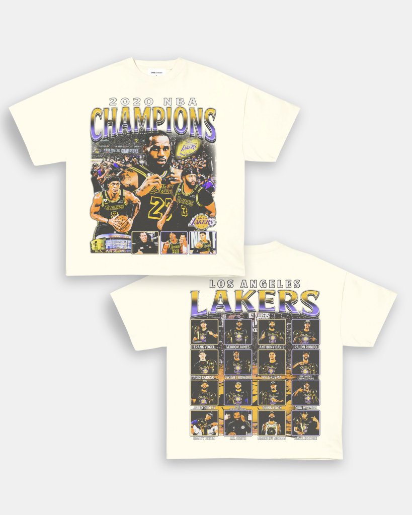 2020 NBA CHAMPIONS TEE - [DS] - WINS™ GAME CHANGERS TEE - WINS LA