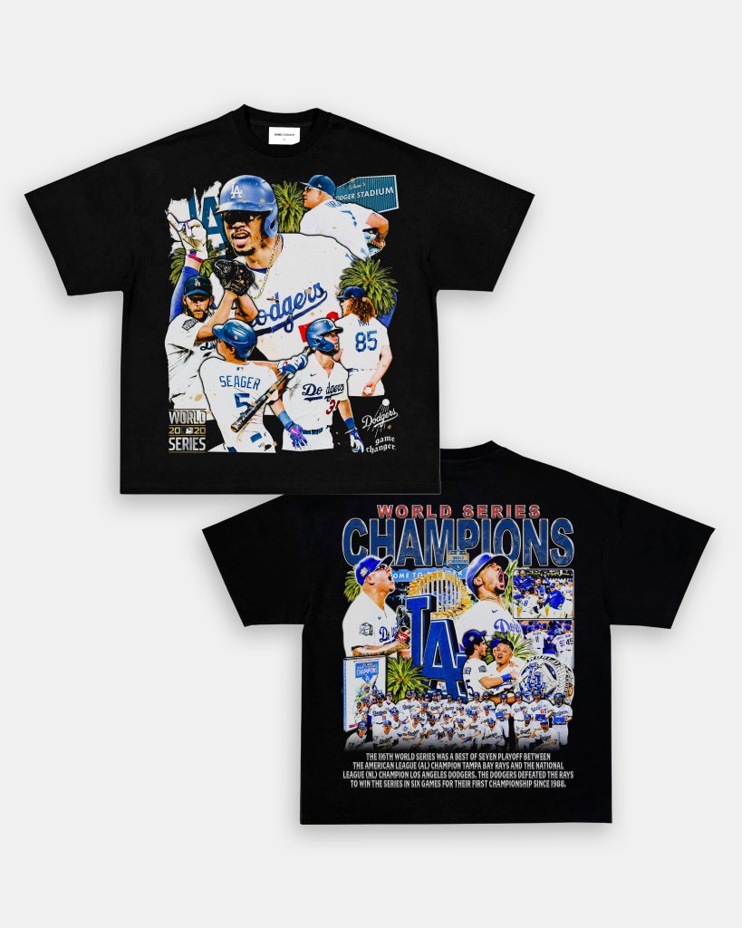 2020 WORLD SERIES CHAMPS - DODGERS TEE - [DS] - WINS™ GAME CHANGERS TEE - WINS LA