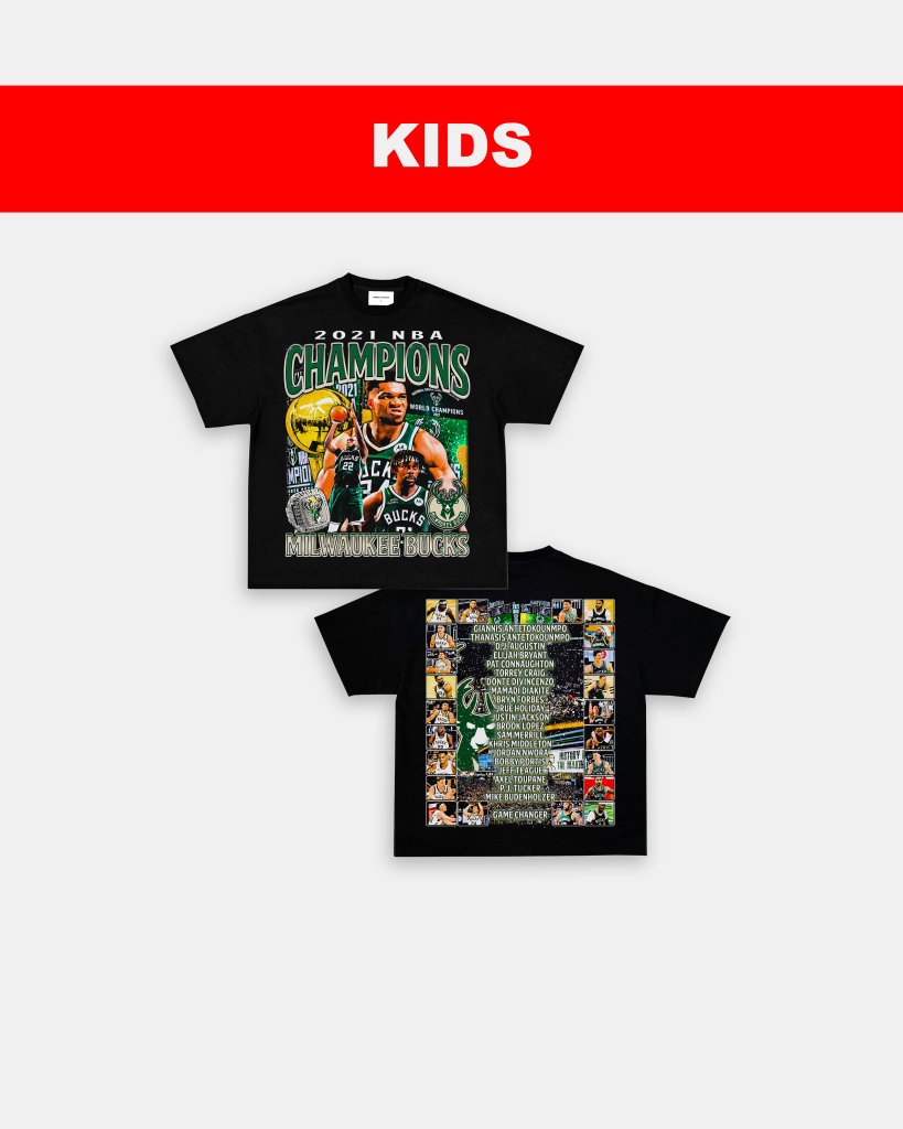 2021 NBA CHAMPIONS - KIDS TEE - [DS] - WINS™ GAME CHANGERS TEE - WINS LA