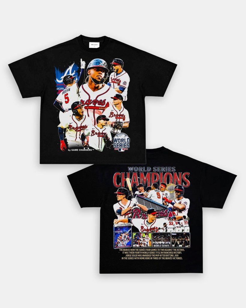 2021 WORLD SERIES CHAMPS - BRAVES TEE - [DS] - WINS™ GAME CHANGERS TEE - WINS LA