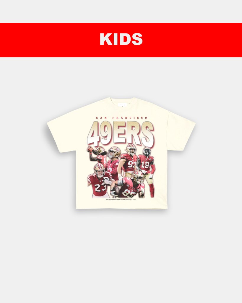 2022 49ERS - KIDS TEE - WINS™ GAME CHANGERS TEE - WINS LA