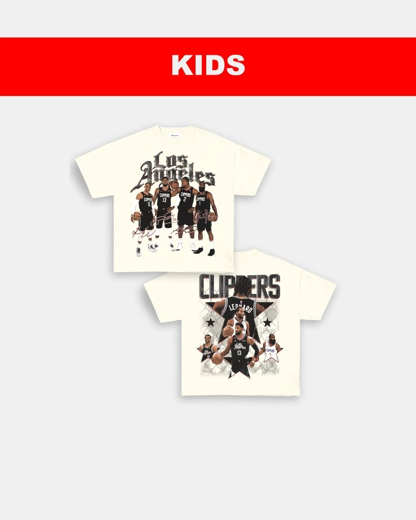 2023 CLIPPERS - KIDS TEE - [DS] - WINS™ GAME CHANGERS TEE - WINS LA