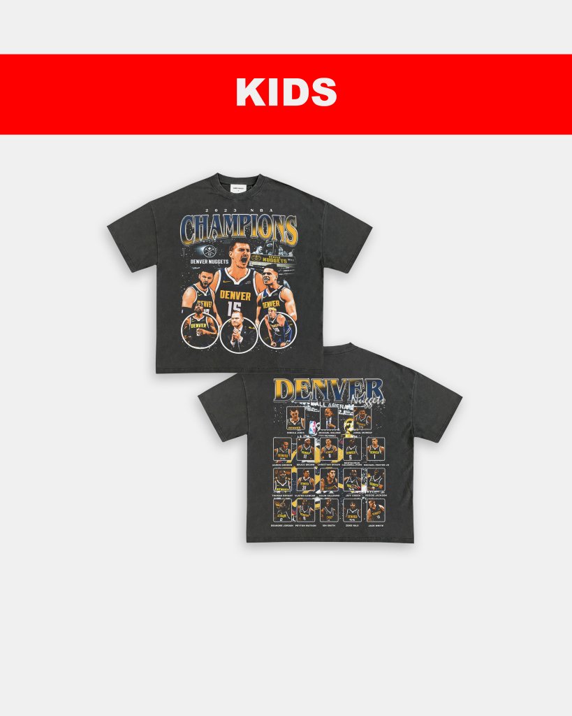 2023 NBA CHAMPIONS - KIDS TEE - [DS] - WINS™ GAME CHANGERS TEE - WINS LA