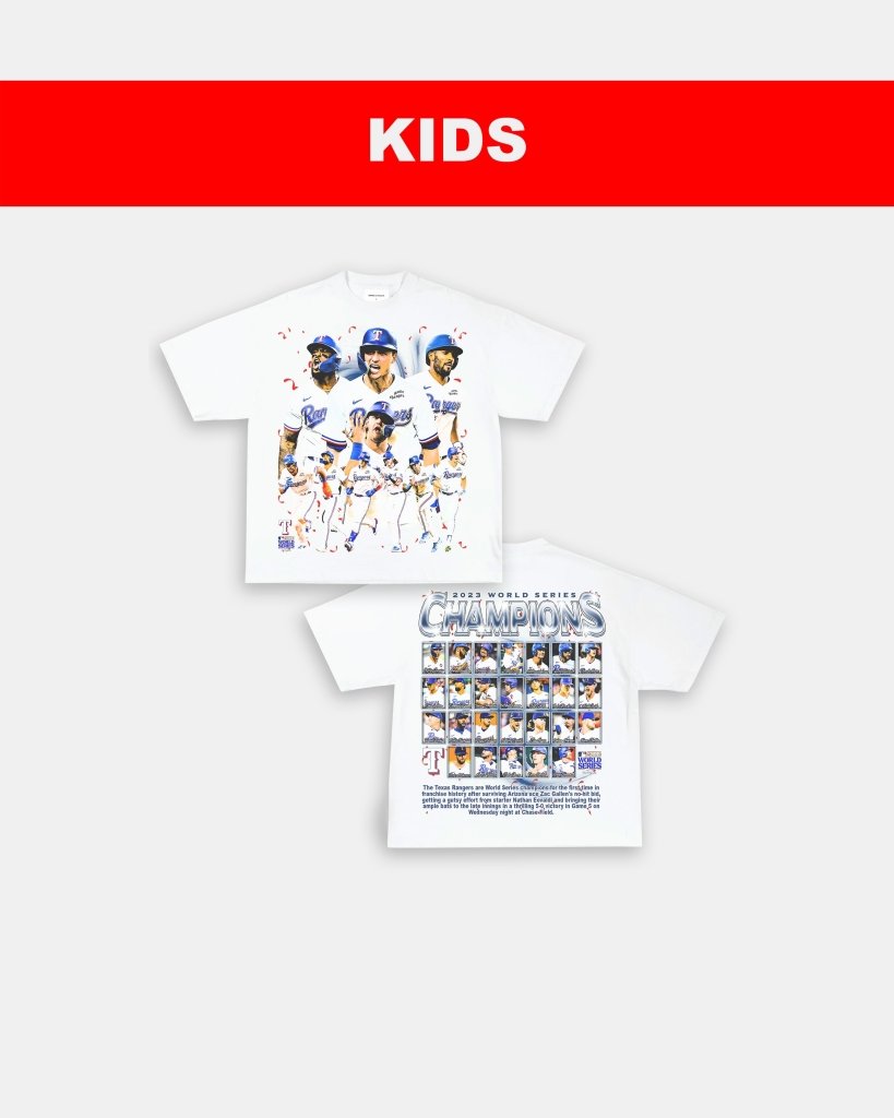 2023 WORLD SERIES CHAMPS - KIDS TEE - [DS] - WINS™ GAME CHANGERS TEE - WINS LA