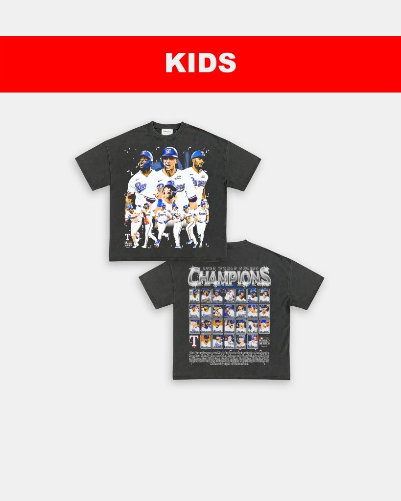 2023 WORLD SERIES CHAMPS - KIDS TEE - [DS] - WINS™ GAME CHANGERS TEE - WINS LA