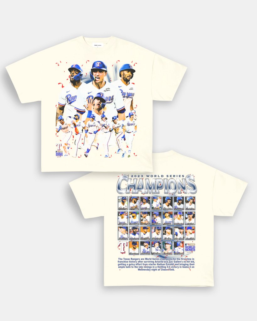 2023 WORLD SERIES CHAMPS TEE - [DS] - WINS™ GAME CHANGERS TEE - WINS LA