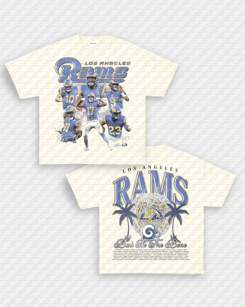 2024 RAMS TEE - [DS] - WINS™ GAME CHANGERS TEE - WINS LA