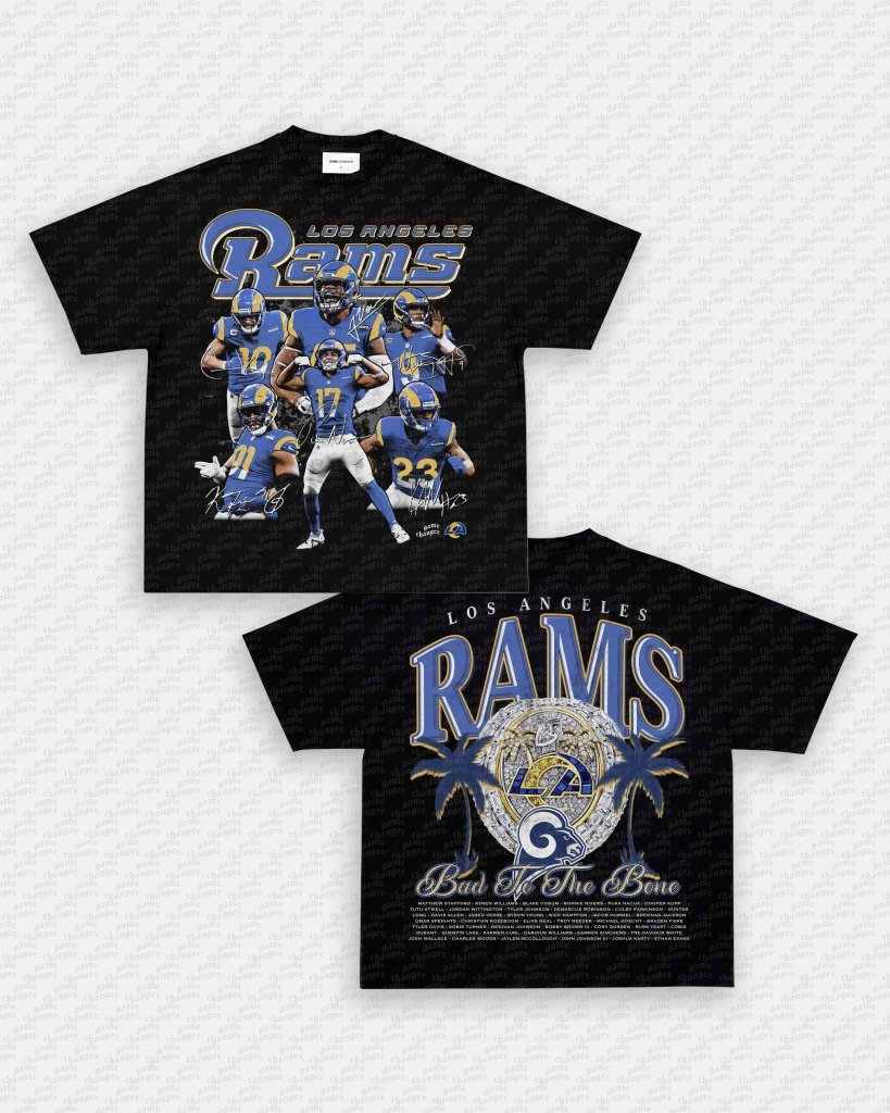 2024 RAMS TEE - [DS] - WINS™ GAME CHANGERS TEE - WINS LA