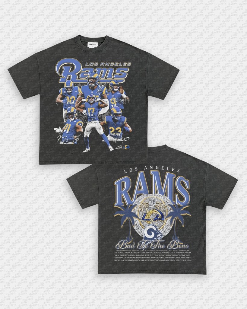 2024 RAMS TEE - [DS] - WINS™ GAME CHANGERS TEE - WINS LA