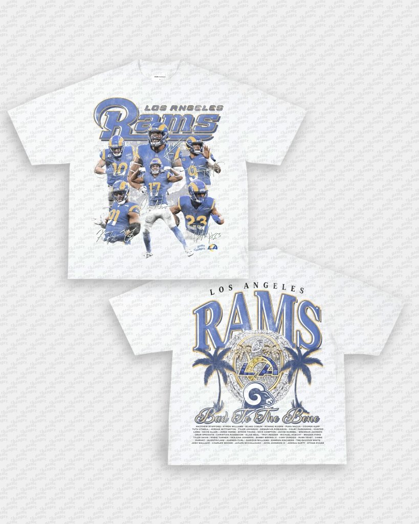 2024 RAMS TEE - [DS] - WINS™ GAME CHANGERS TEE - WINS LA