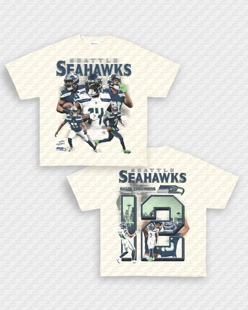 2024 SEAHAWKS TEE - [DS] - WINS™ GAME CHANGERS TEE - WINS LA