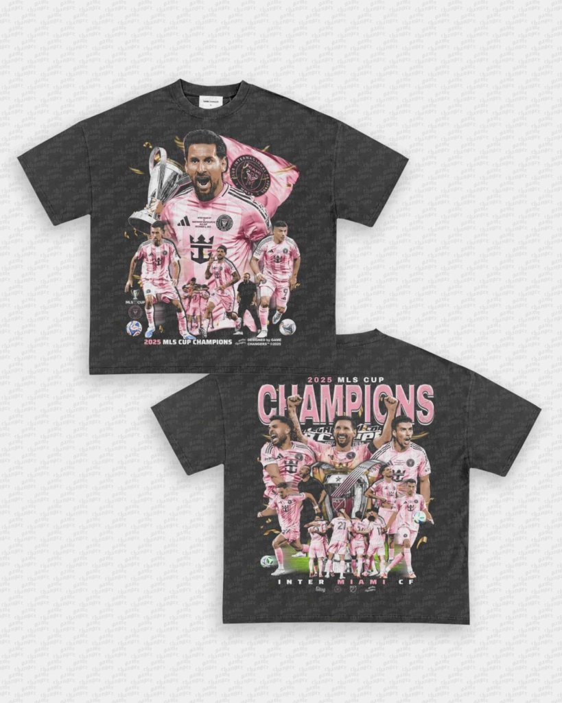 2025 MLS CHAMPS TEE - [DS] - WINS™ GAME CHANGERS TEE - WINS LA