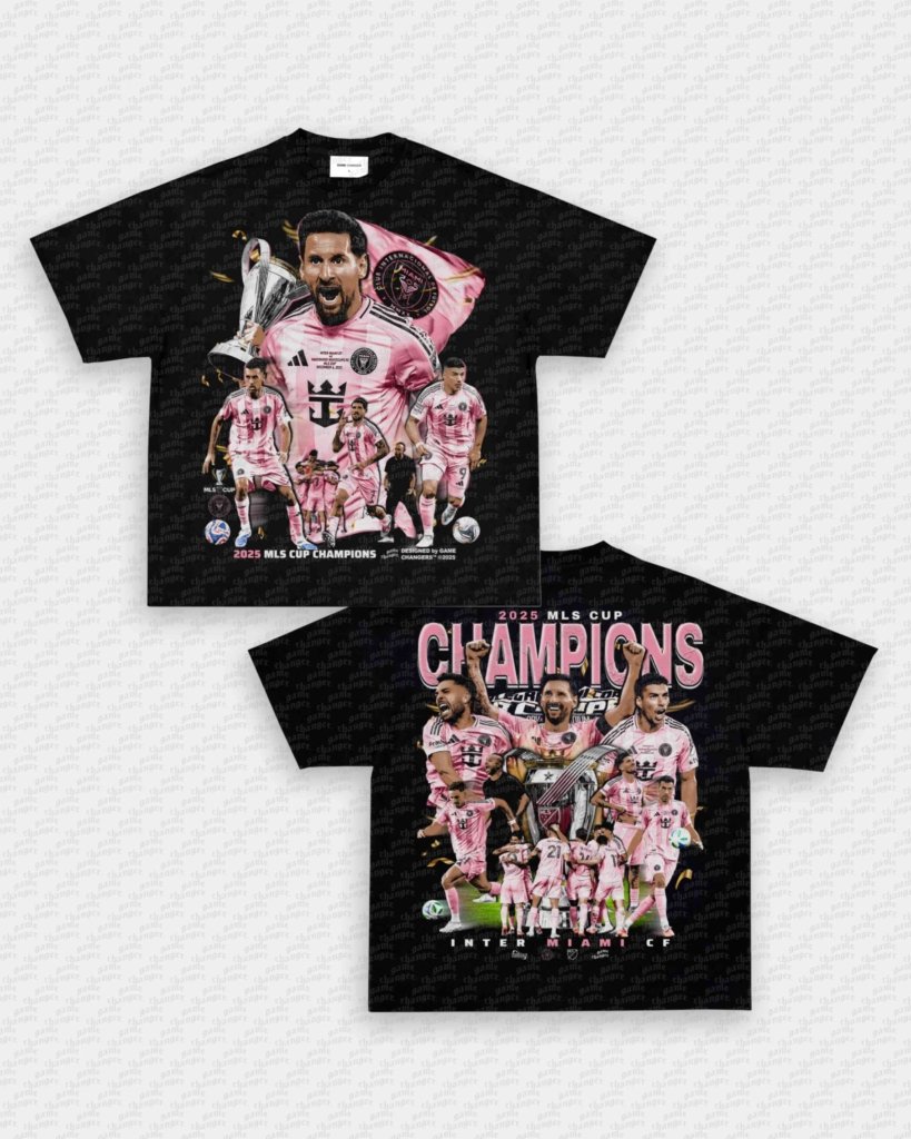 2025 MLS CHAMPS TEE - [DS] - WINS™ GAME CHANGERS TEE - WINS LA