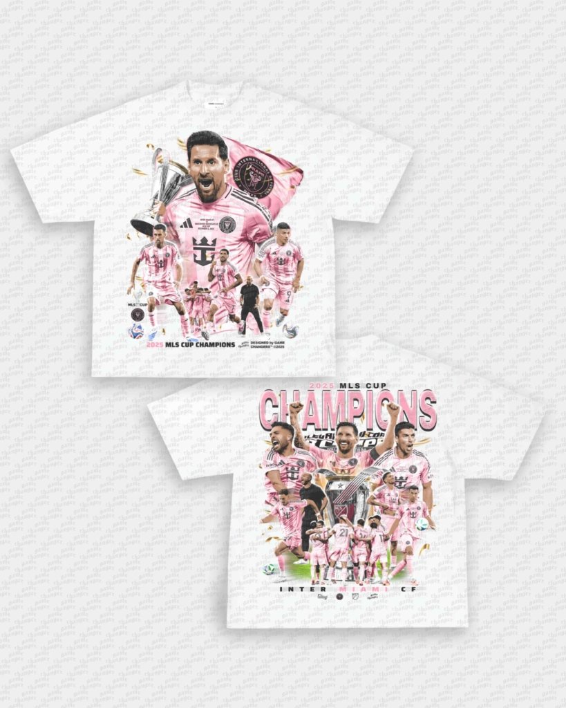 2025 MLS CHAMPS TEE - [DS] - WINS™ GAME CHANGERS TEE - WINS LA