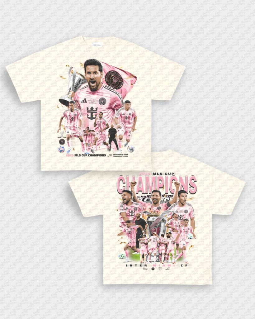 2025 MLS CHAMPS TEE - [DS] - WINS™ GAME CHANGERS TEE - WINS LA