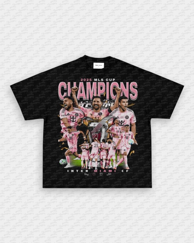 2025 MLS CHAMPS V3 TEE - WINS™ GAME CHANGERS TEE - WINS LA