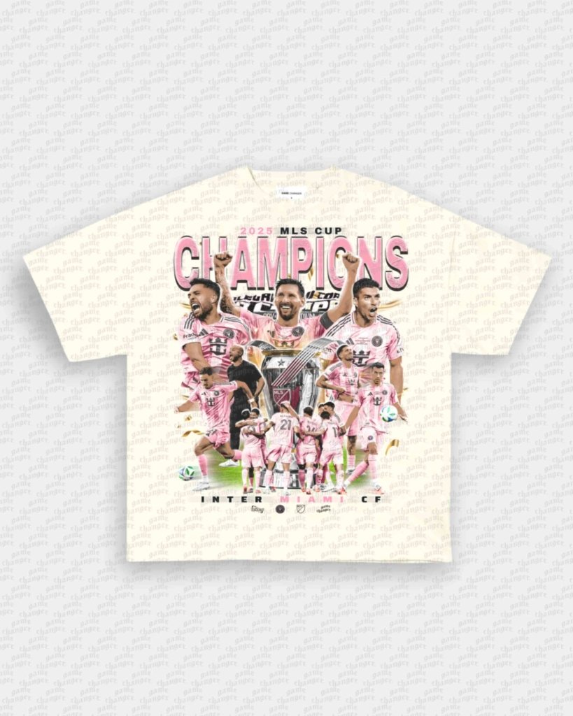 2025 MLS CHAMPS V3 TEE - WINS™ GAME CHANGERS TEE - WINS LA