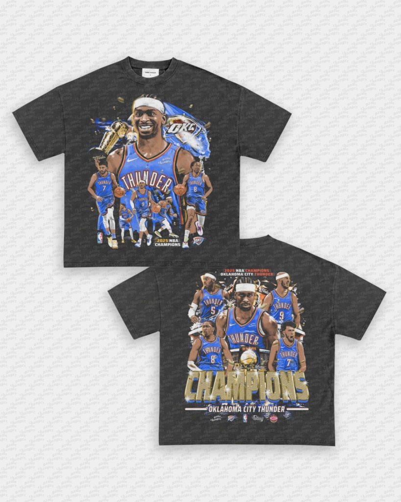 2025 NBA CHAMPS TEE - [DS] - WINS™ GAME CHANGERS TEE - WINS LA