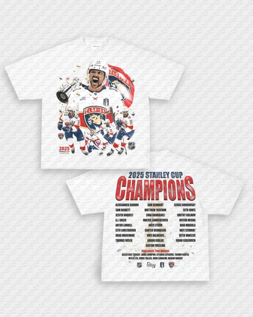 2025 STANLEY CUP CHAMPS TEE - [DS] - WINS™ GAME CHANGERS TEE - WINS LA