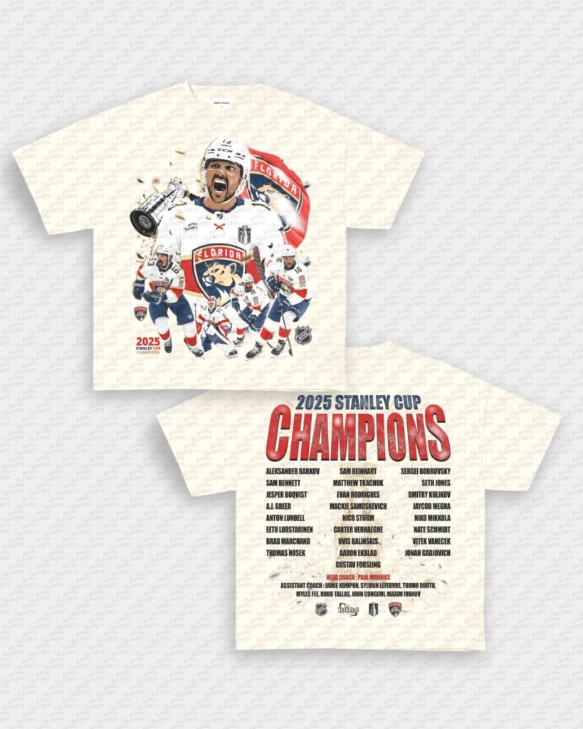 2025 STANLEY CUP CHAMPS TEE - [DS] - WINS™ GAME CHANGERS TEE - WINS LA