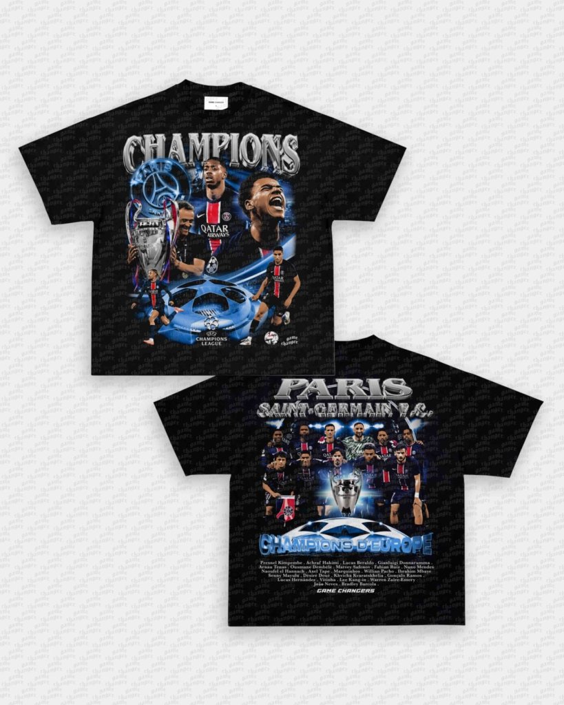 2025 UEFA CHAMPS TEE - [DS] - WINS™ GAME CHANGERS TEE - WINS LA