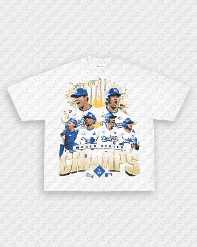 2025 WORLD SERIES CHAMPS TEE - WINS™ GAME CHANGERS TEE - WINS LA