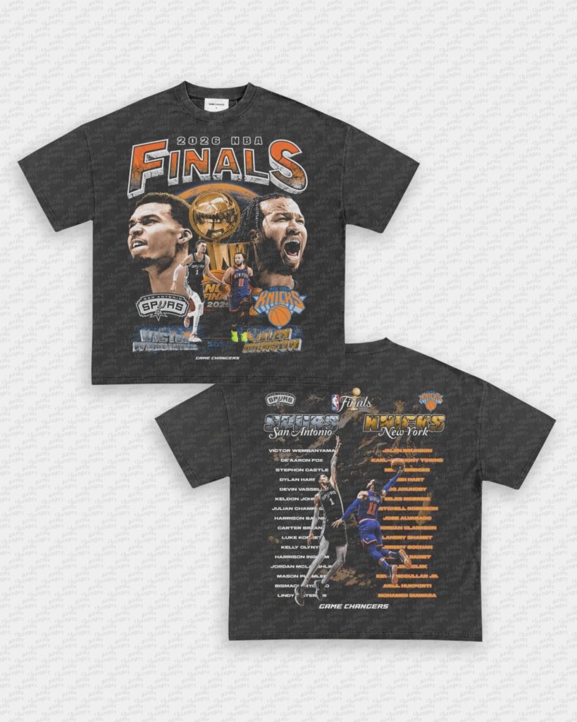 2026 NBA FINALS V4 TEE - [DS] - WINS™ GAME CHANGERS TEE - WINS LA