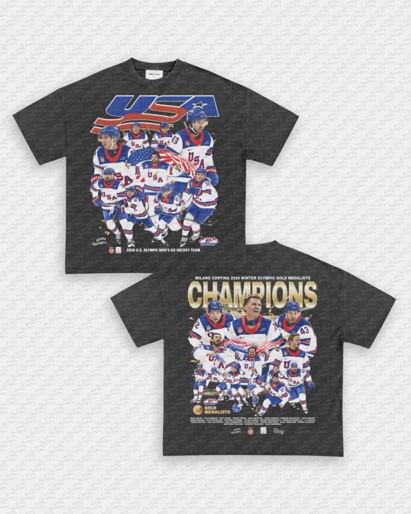 2026 USA HOCKEY TEE - [DS] - WINS™ GAME CHANGERS TEE - WINS LA