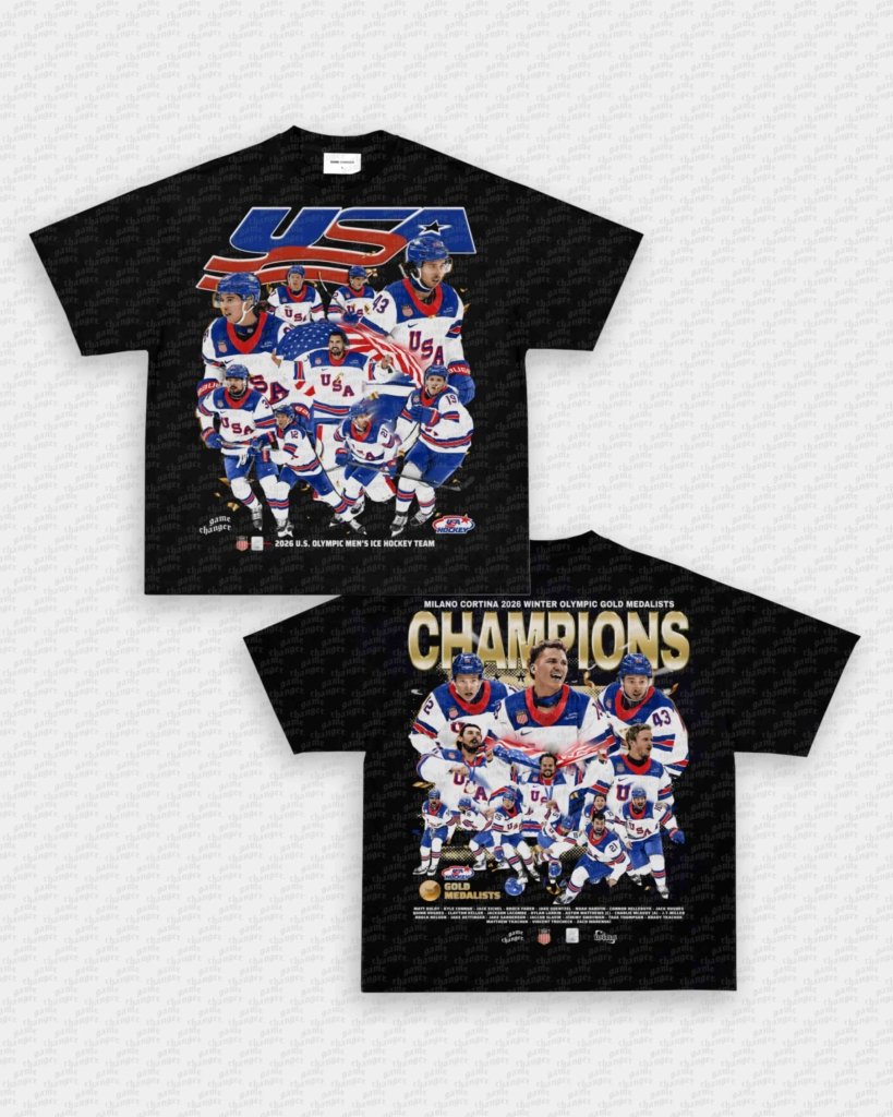 2026 USA HOCKEY TEE - [DS] - WINS™ GAME CHANGERS TEE - WINS LA