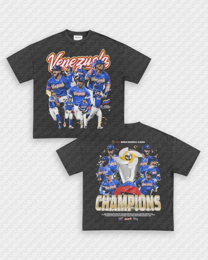 2026 WBC CHAMPS TEE - [DS] - WINS™ GAME CHANGERS TEE - WINS LA