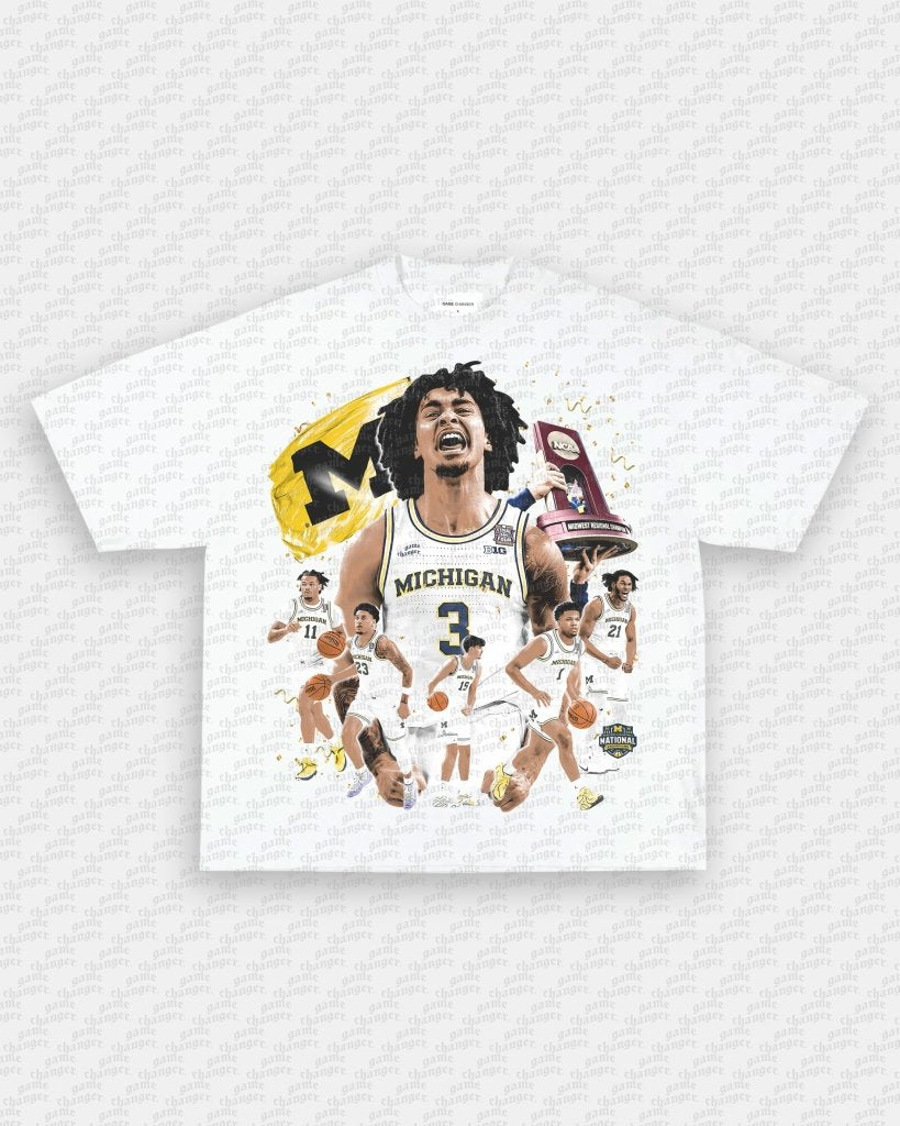 25 - 26 NATIONAL CHAMPS V2 - MICHIGAN TEE - WINS™ GAME CHANGERS TEE - WINS LA