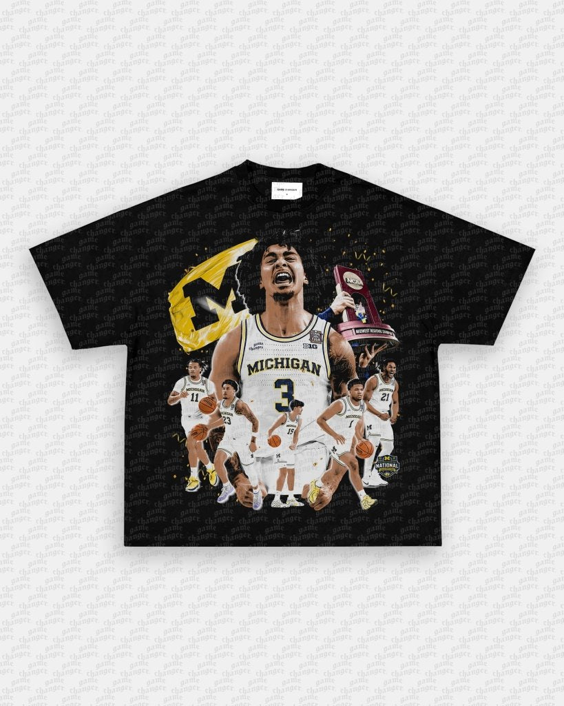 25 - 26 NATIONAL CHAMPS V2 - MICHIGAN TEE - WINS™ GAME CHANGERS TEE - WINS LA
