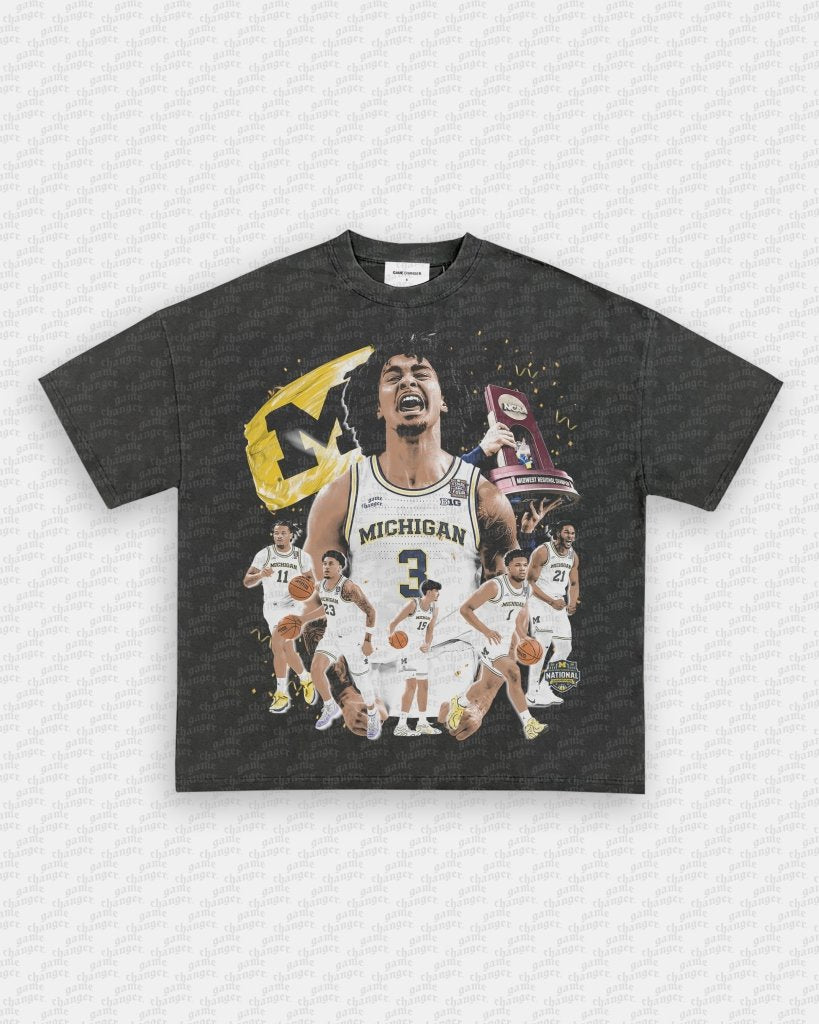 25 - 26 NATIONAL CHAMPS V2 - MICHIGAN TEE - WINS™ GAME CHANGERS TEE - WINS LA