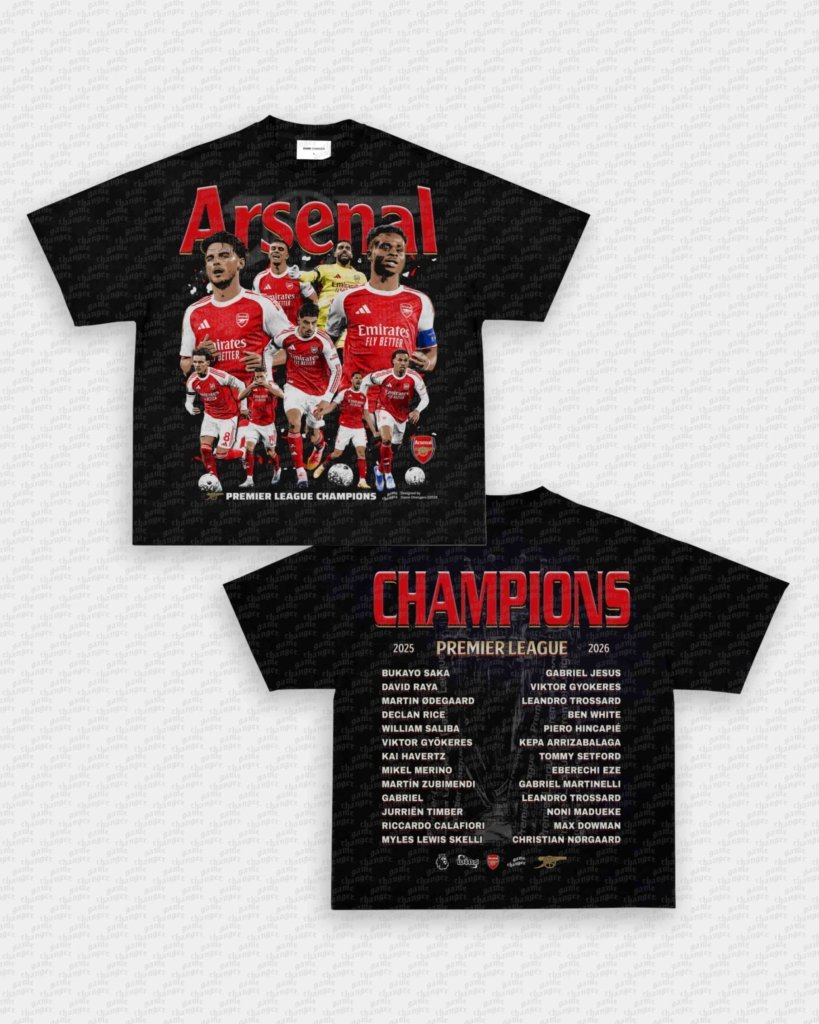 25 - 26 PREMIER LEAGUE CHAMPS TEE - [DS] - WINS™ GAME CHANGERS TEE - WINS LA