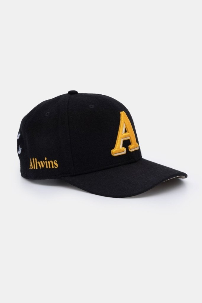 3D "A" BLOCK - ALLWINS HAT (BLACK/YELLOW) - WINS™ GAME CHANGERS TEE - WINS LA