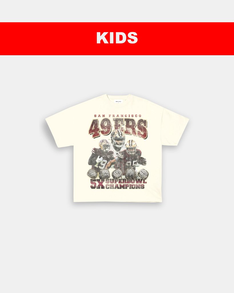 49ERS - KIDS TEE - WINS™ GAME CHANGERS TEE - WINS LA