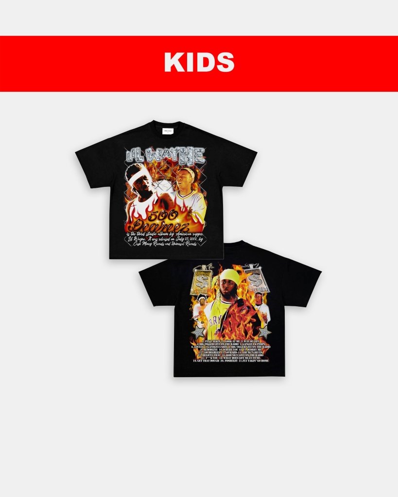 500 DEGREEZ - KIDS TEE - [DS] - WINS™ GAME CHANGERS TEE - WINS LA