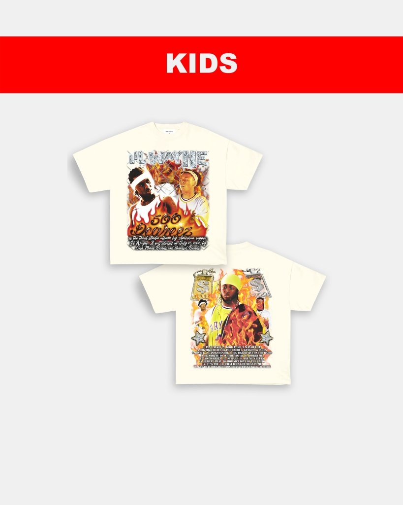 500 DEGREEZ - KIDS TEE - [DS] - WINS™ GAME CHANGERS TEE - WINS LA