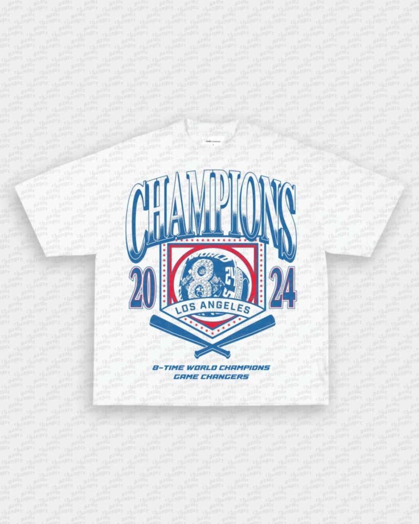 8 - TIME WORLD CHAMPS TEE - WINS™ GAME CHANGERS TEE - WINS LA