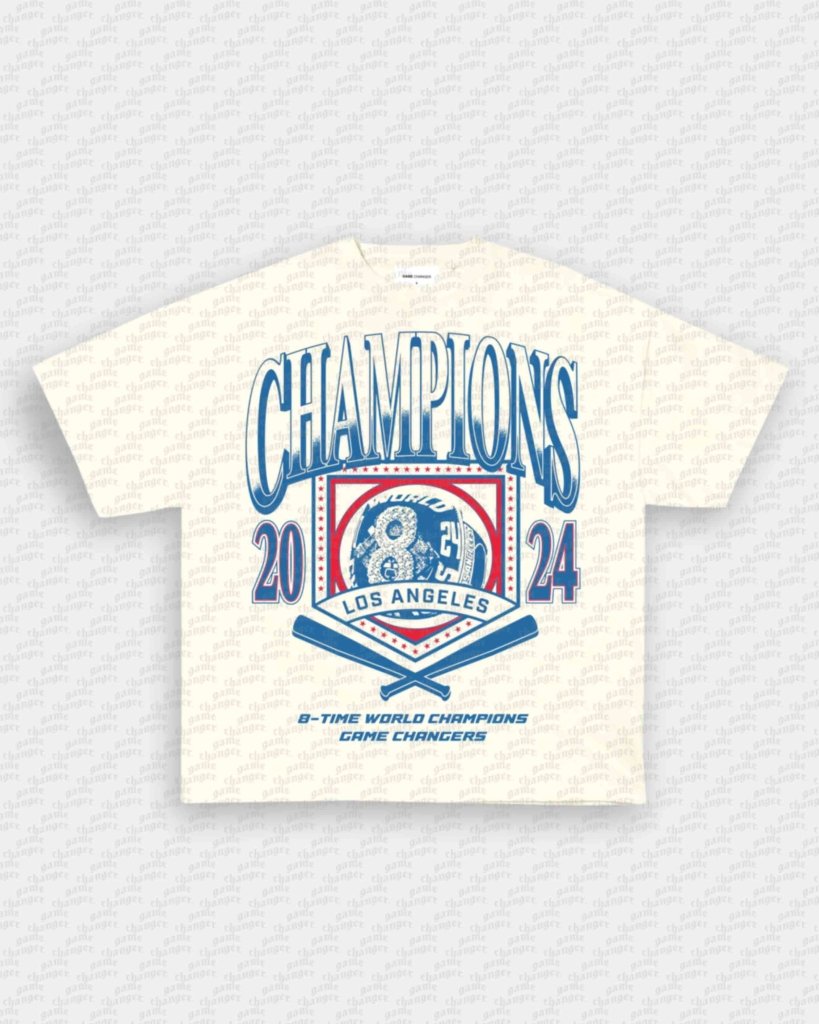 8 - TIME WORLD CHAMPS TEE - WINS™ GAME CHANGERS TEE - WINS LA