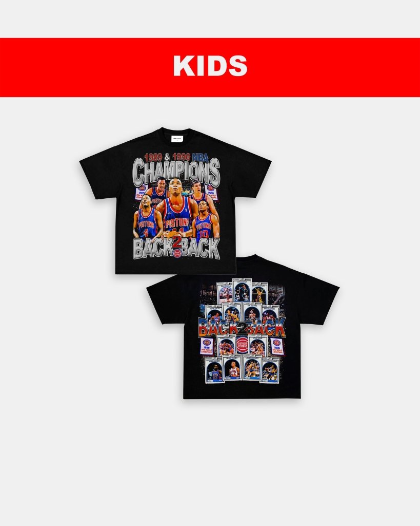 89 & 90 NBA CHAMPS - KIDS TEE - [DS] - WINS™ GAME CHANGERS TEE - WINS LA