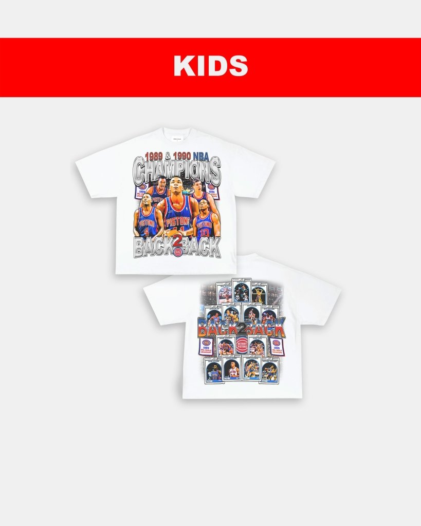 89 & 90 NBA CHAMPS - KIDS TEE - [DS] - WINS™ GAME CHANGERS TEE - WINS LA