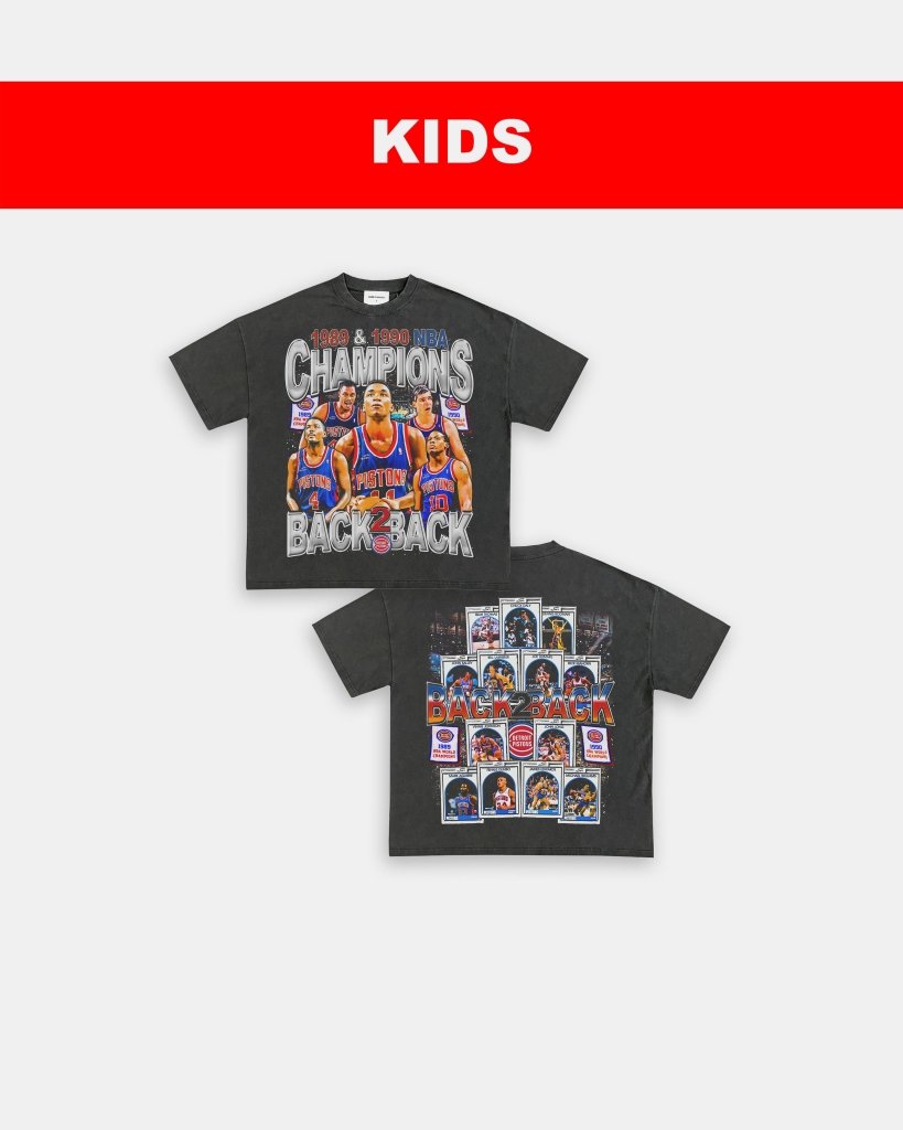 89 & 90 NBA CHAMPS - KIDS TEE - [DS] - WINS™ GAME CHANGERS TEE - WINS LA