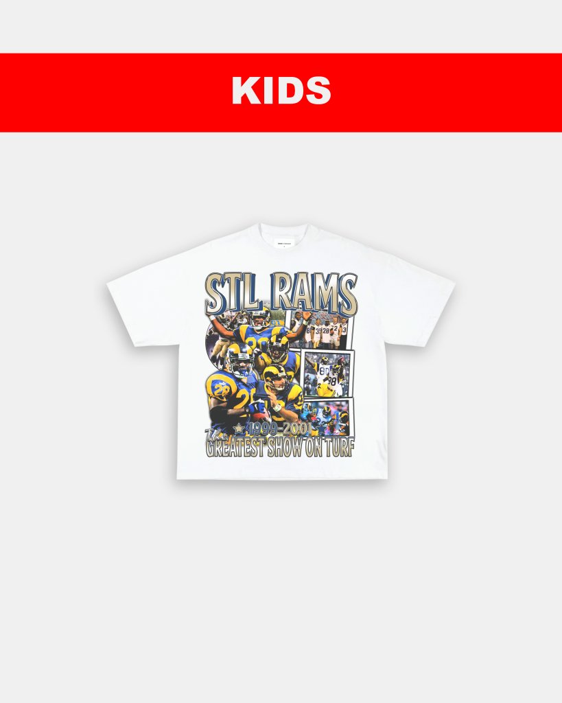 99 - 01 STL RAMS - KIDS TEE - WINS™ GAME CHANGERS TEE - WINS LA