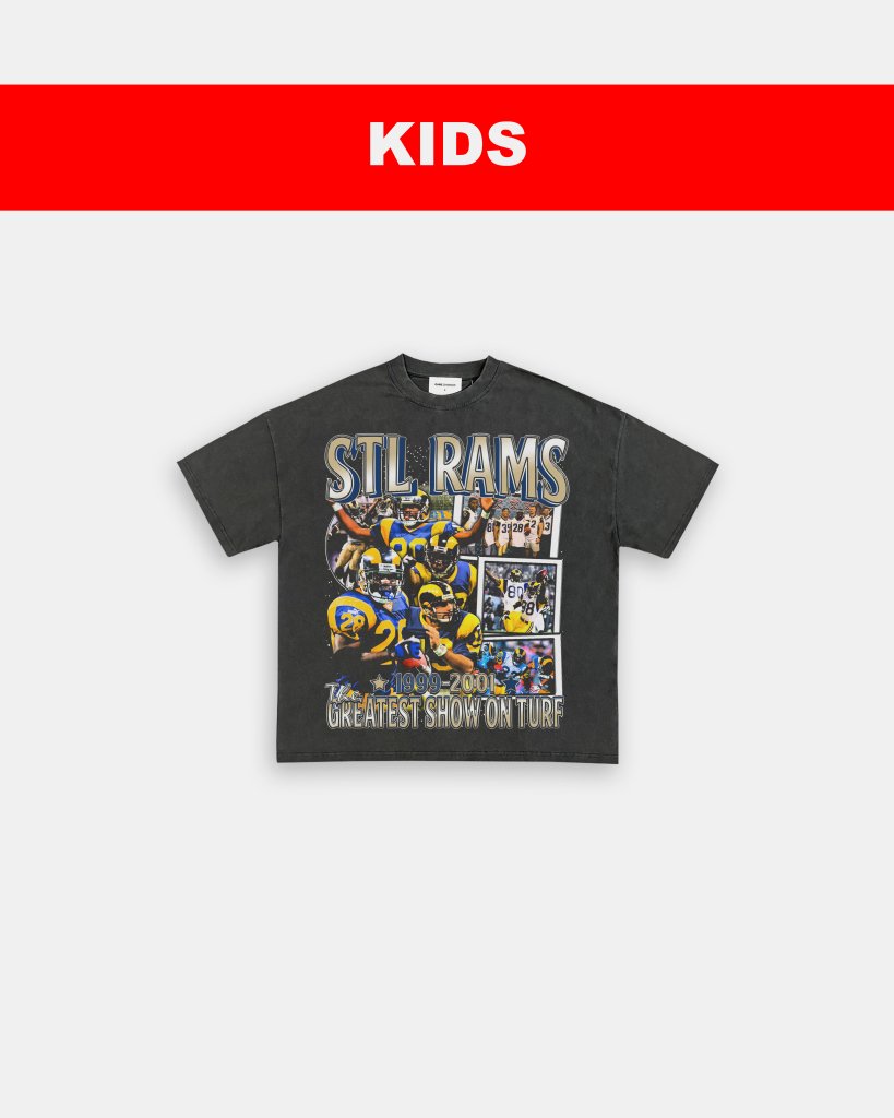 99 - 01 STL RAMS - KIDS TEE - WINS™ GAME CHANGERS TEE - WINS LA