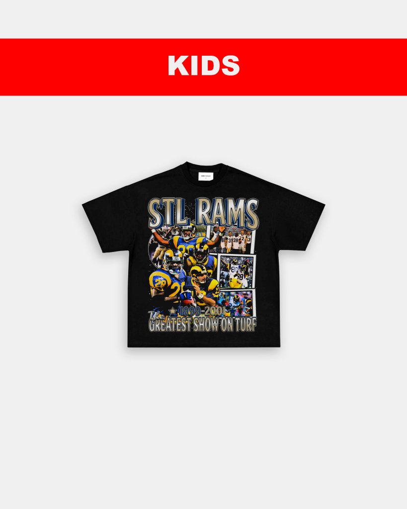 99 - 01 STL RAMS - KIDS TEE - WINS™ GAME CHANGERS TEE - WINS LA