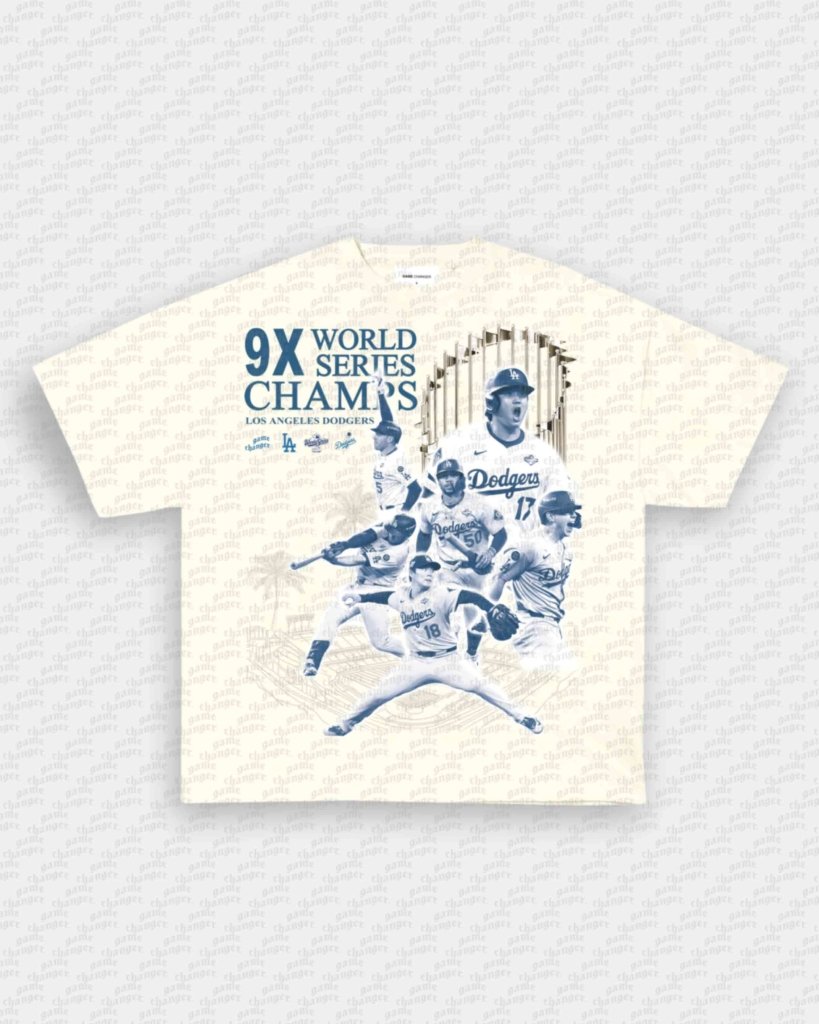 9X WS CHAMPS V2 TEE - WINS™ GAME CHANGERS TEE - WINS LA