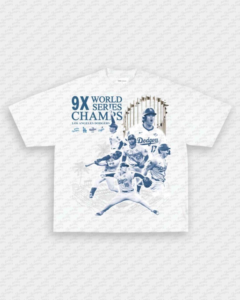 9X WS CHAMPS V2 TEE - WINS™ GAME CHANGERS TEE - WINS LA